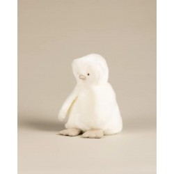 Knuffel Gabin le Penguin 27cm - Ecru