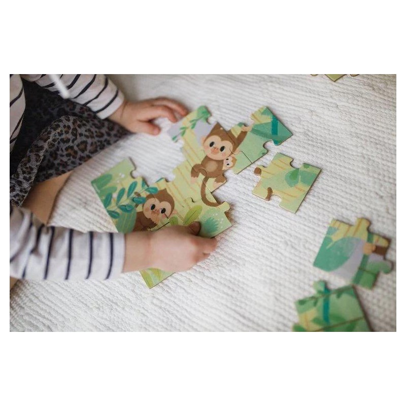 Pocket Puzzle Jungledieren - 6 To Collect