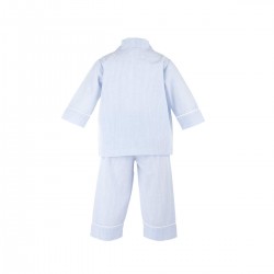 Pyjama Blauw Geruit