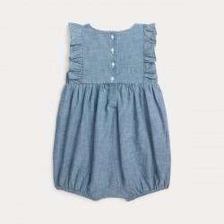 Kruippakje Bubblesuit denim