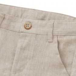 Short Linnen Beige