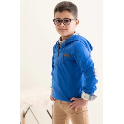 Hoodie Lucas Azul Blauw