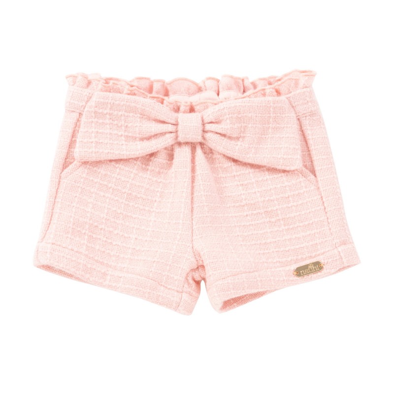 Short Kim Tweed - Oud roze